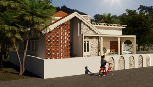 Nakshewala on X: 50x70 North Facing Double Storey House Modern