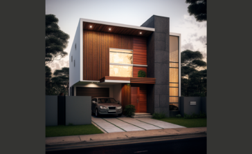 20x40 house plan 3d elevation wooden west facing 800 square feet house design