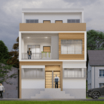 20x50 elevation-smartscale-house-design