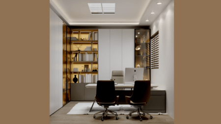 14x14-Office-Interior-Design-Creme-Wooden-Theme-smartscale-house-design