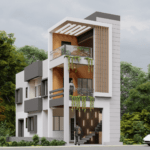 16X50-Elevation-Smartscale-House-Design-1600 sq ft-Builtup-Area