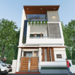 20X50-House-Design-Modern-Theme-2100 sq ft-BuiltUp-Area-elevation-smartscale-house-design