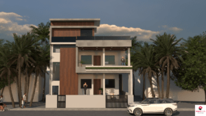 35x50-Bungalow-Modern-Grey-WhiteTheme-1750sqft-smartsczle-house-design