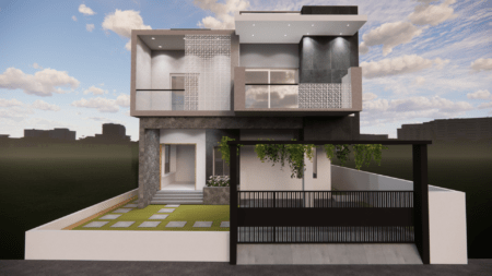 40x70-Modern-Elevation-Stone-Theme-2000sqft-Builtup-Area-smartscale-house-design