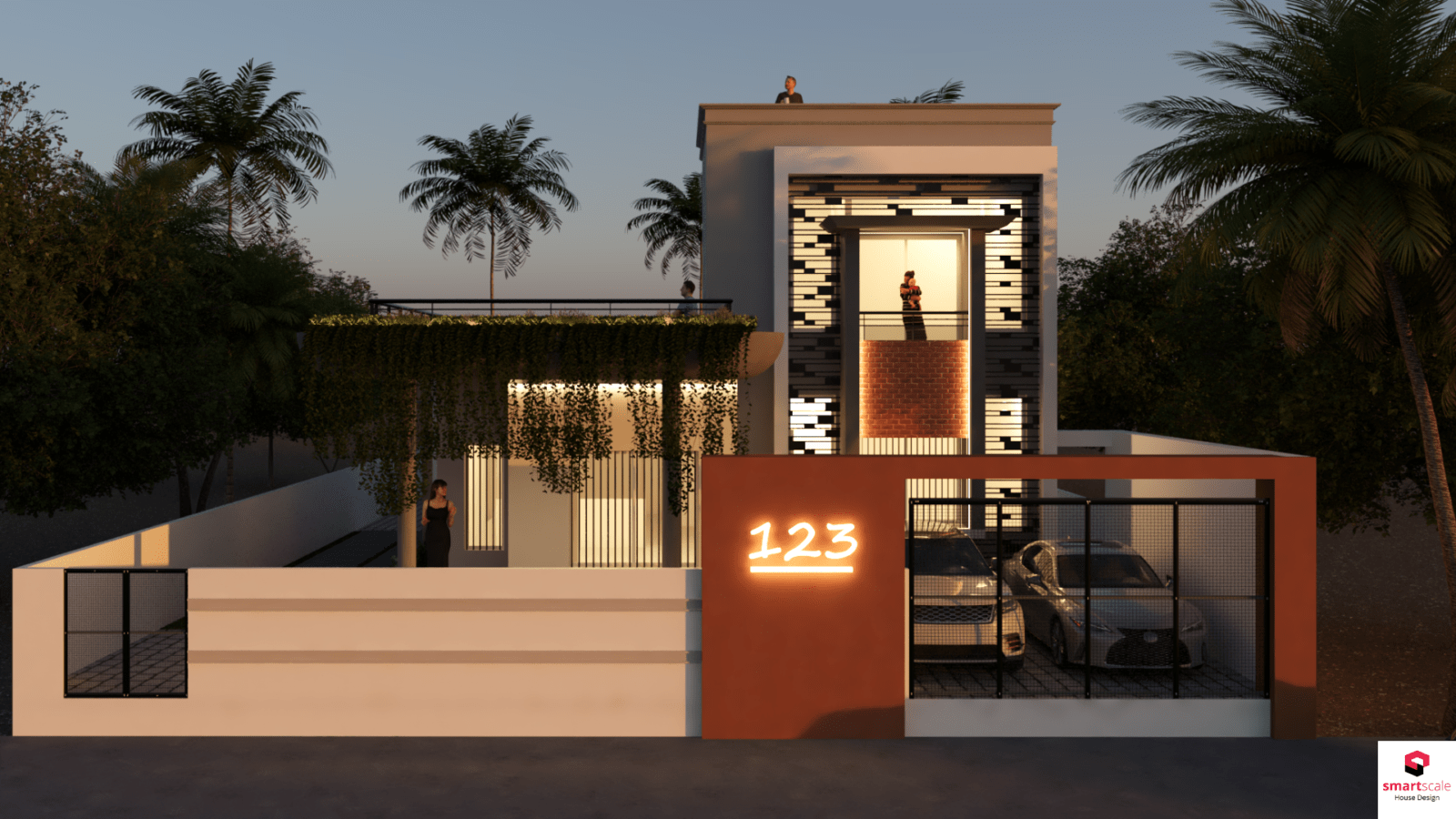 3D Elevation Design for House | SmartScale House Design