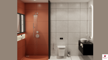 8x7- Bathroom-Modern-Interior-Design-Grey-Peach-Theme-smartscale-house-design-1