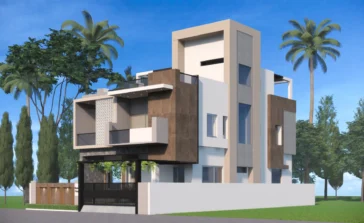 Minimalist Duplex House Design