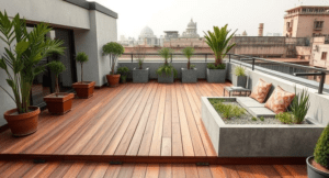Minimalist Green Rooftop