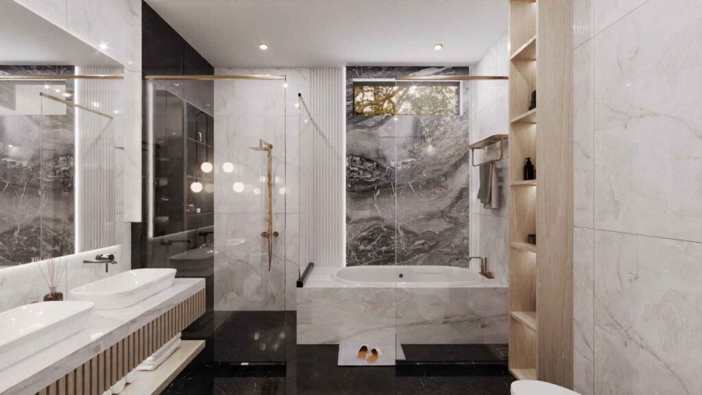 Low cost indian bathroom designs with shower