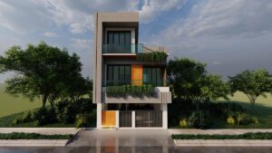 modern home front elevation design