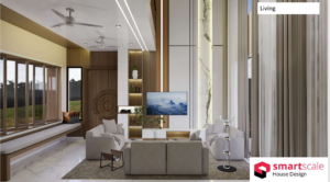 luxury bungalow hall interior design