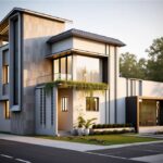 30x45 house plan north facing​ 3d elevation design