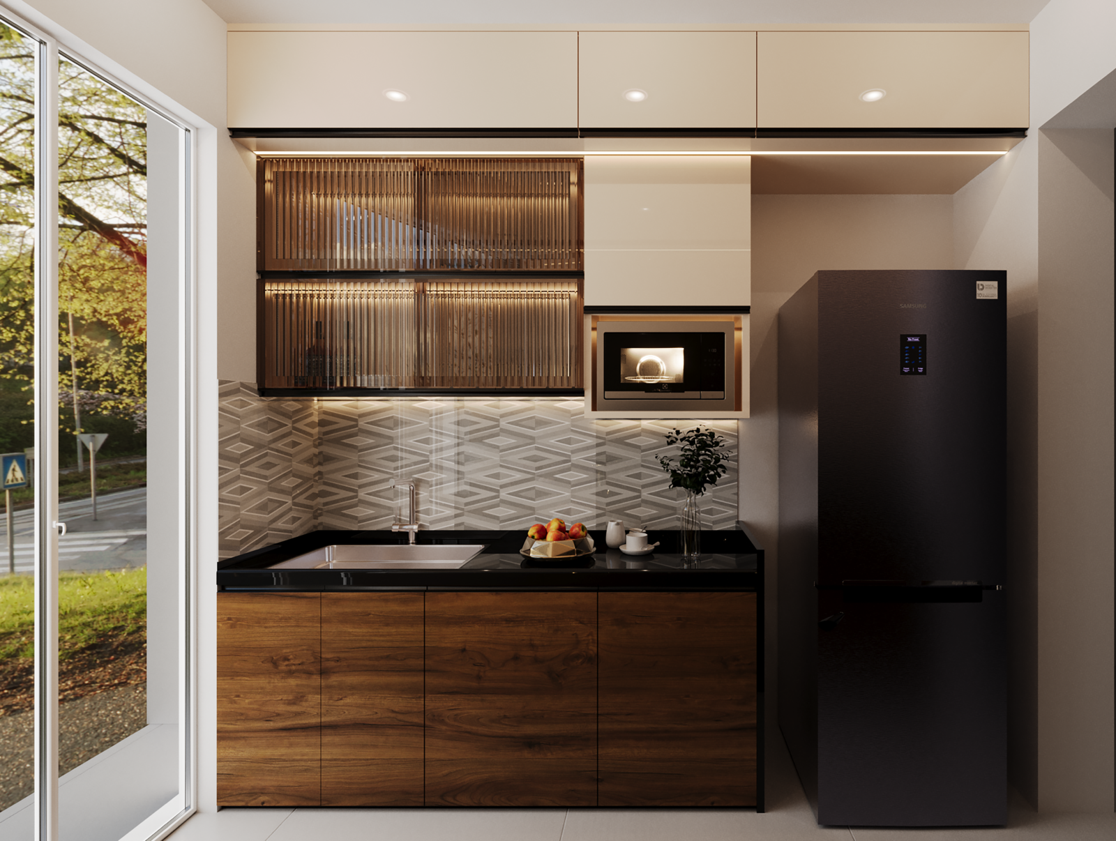 8×10 Kitchen Design | Compact Modular Kitchen for Small Spaces ...