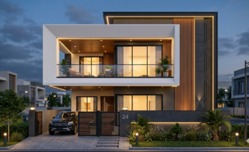 Duplex 25×30 House Plan