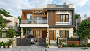 35x40 East Facing House Plan and Elevation