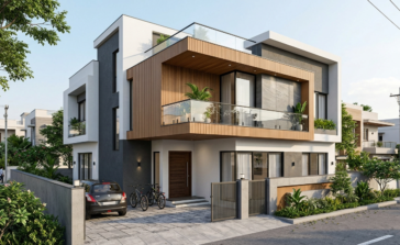 Double Floor 35x40 House Elevation Design