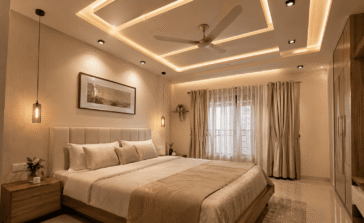 Modern Plus Minus POP Design for Bedroom