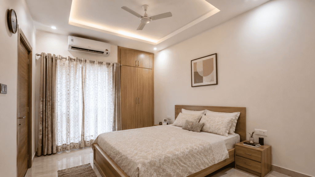 Small Bedroom Plus Minus POP Design