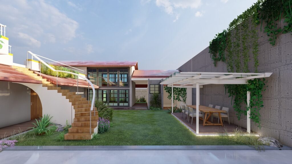 resort Outdoor Courtyard & Landscape architecture Design