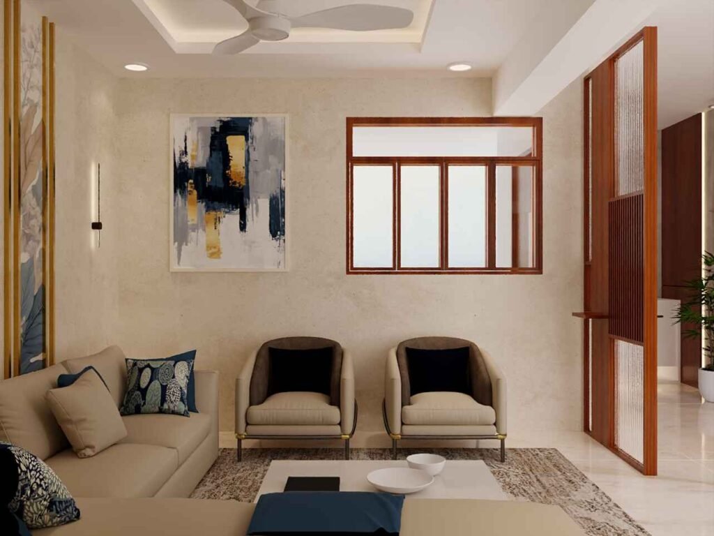 sofa wall back design