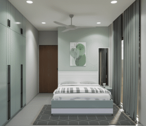 12x10-bedroom-design-sage-green-full-height-wardrobe